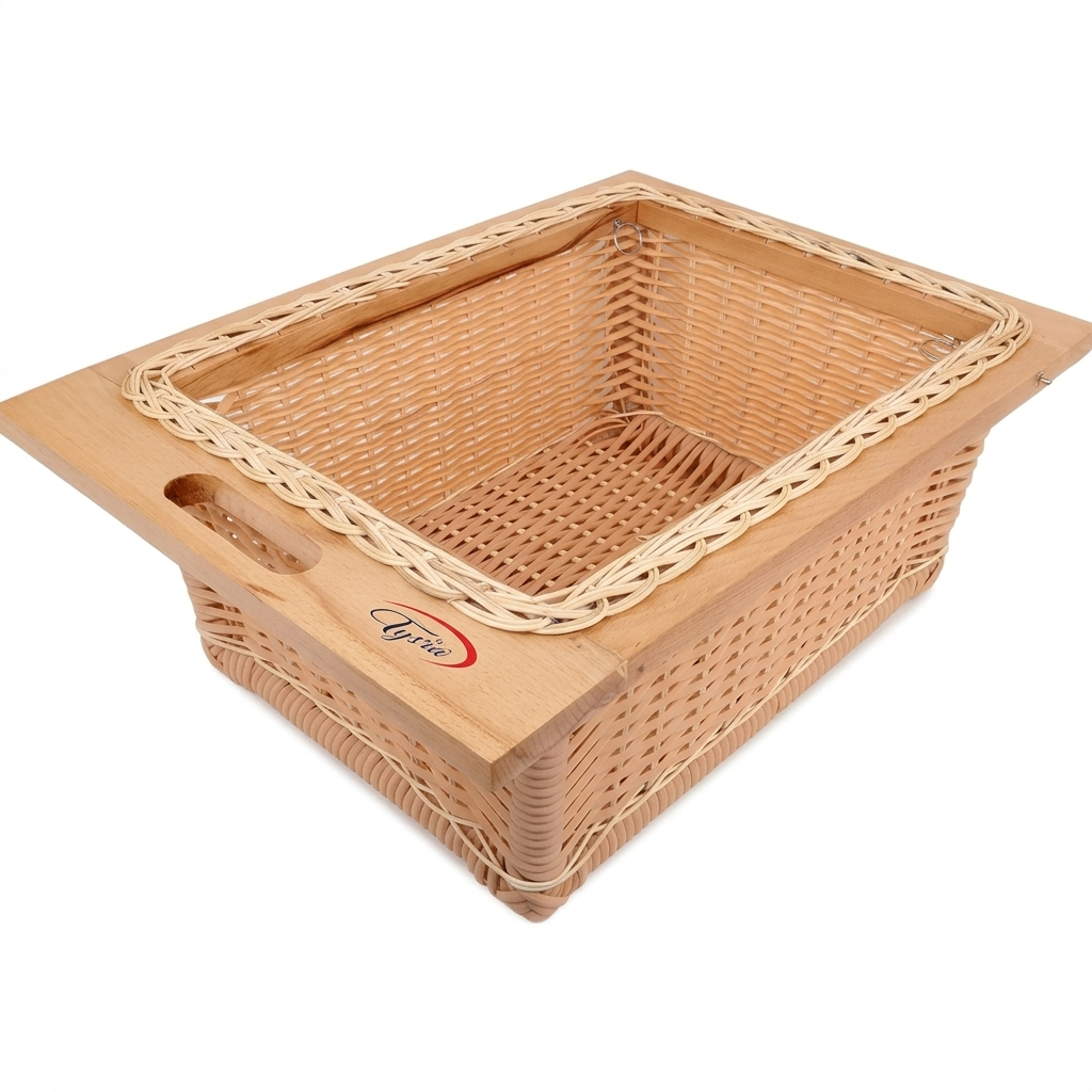 PVC Wicker Basket